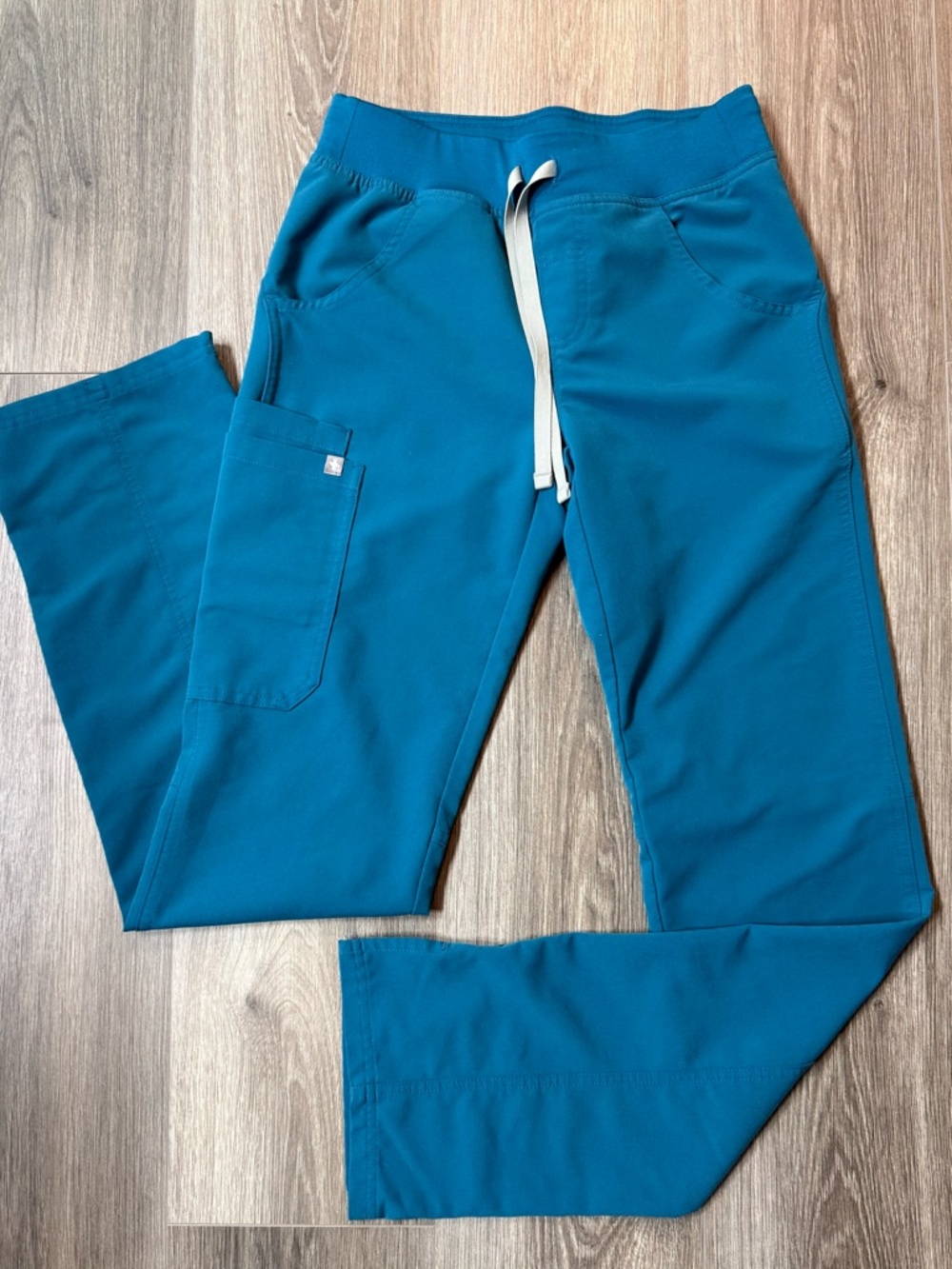 FIGS Kade Cargo Scrub Pants XXS T Lot Of 3 Gray Blue Teal Nurse Doctor Medical - Picture 10 of 14